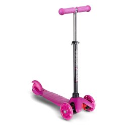 California - 3-wheeled scooter Pink (83124)