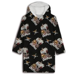 ONE PIECE - Thousand Sunny - Sweat Poncho - Taille Enfant (7-14 ans)