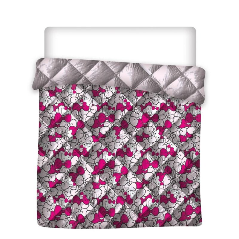 HELLO KITTY - Hello Kitty - Couverture en Quilt 240x220cm