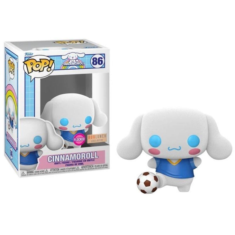 HELLO KITTY - POP Sanrio N° 86 - Cinnamoroll avec balle de Foot (FL)
