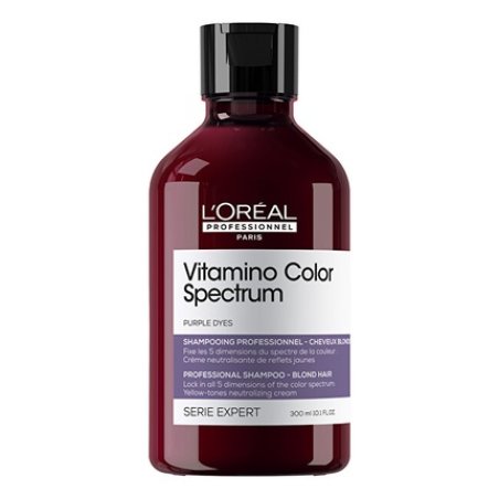 L'Oreal Professionnel Neutralizing Shampoo For Blonde Hair Vitamino Color Spectrum Purple Dyes