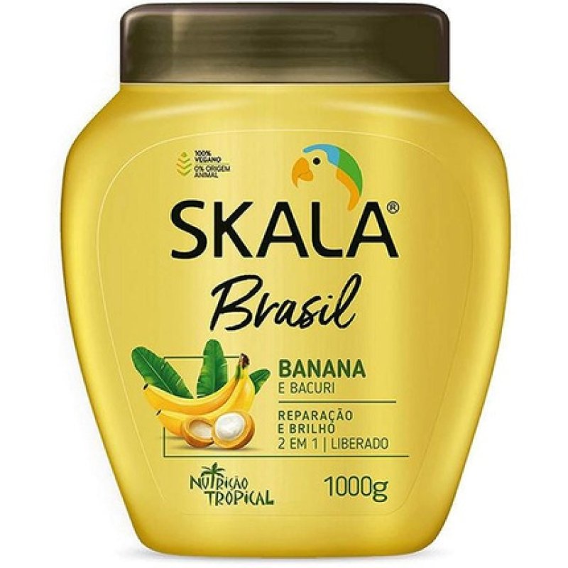 Creme De Tratamento Bomba De Vitaminas Banana Skala 1kg