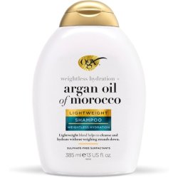Ogx Weightless Hydration Argan Oil of Morocco Shampoo for Fine Hair 385ml