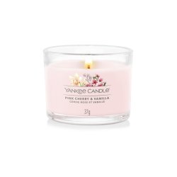 Yankee Candle Pink Cherry Vanilla wax candle Round Cherry (fruit), Vanilla 1 pc(s)