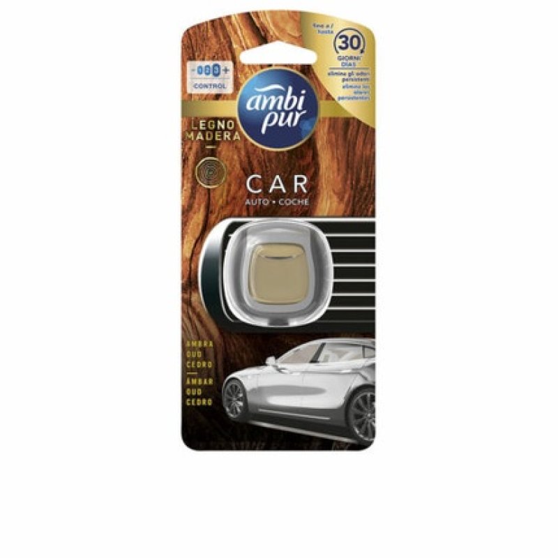 Ambi Pur Car Air Freshener Wood Disposable Item 125g
