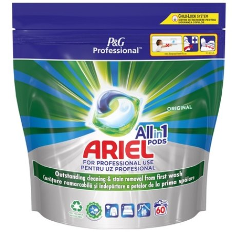 Ariel Professional All In 1 Capsules For Washing Original - 60 Pieces
