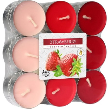 Bispol Scented Strawberry Tealights