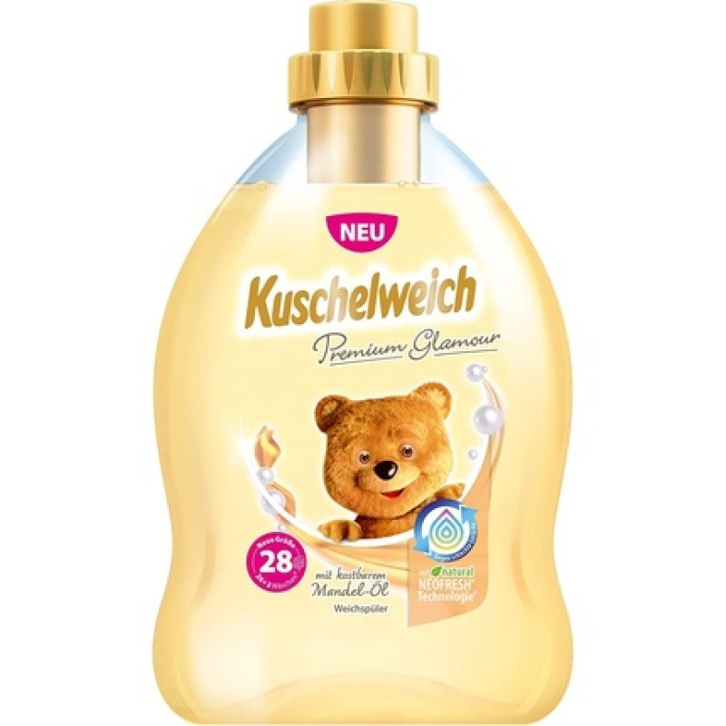 Kuschelweich Premium Glamour Fabric Softener with Almond Oil 750ml