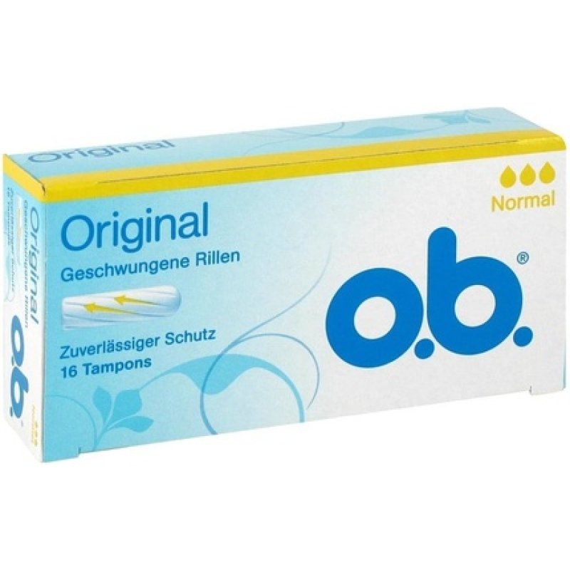 o.b. Original Tampons Normal 16 Pack