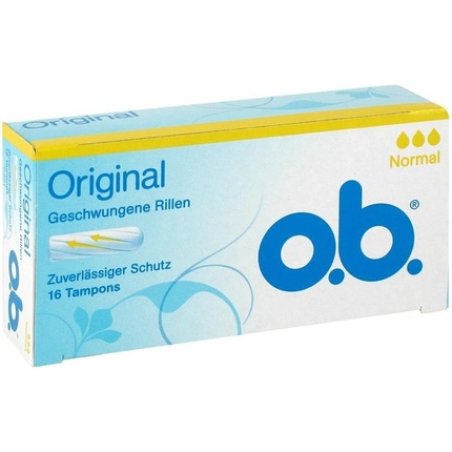o.b. Original Tampons Normal 16 Pack