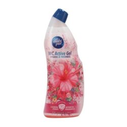 Ambi Pur WC Gel Pink Hibiscus Rose Toilet Cleaner 0.75L