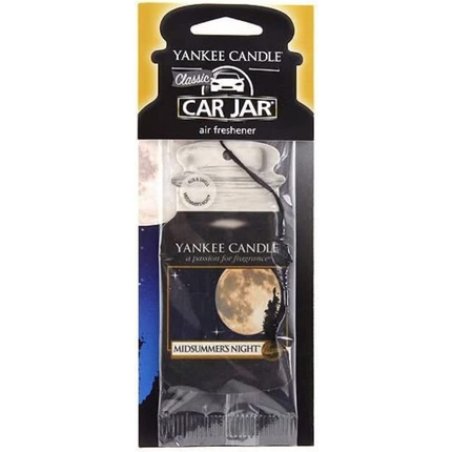 Yankee Candle Midsummers Night Car Jar - Black