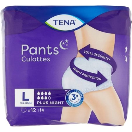 Culottes Pour Fuites Urinaires Homme Tena - Taille L - Lot De 12