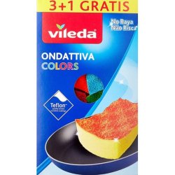 Sponge Vileda Pur Active Colors 4 pc(s)