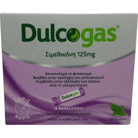 Sanofi Dulcogas Simethicone 125mg - 18 Sachets