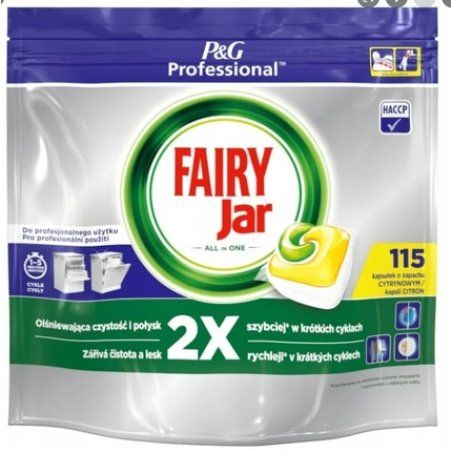 Procter & Gamble Fairy All In One Dishwasher Capsules 115 Pieces Lemon Professional 2