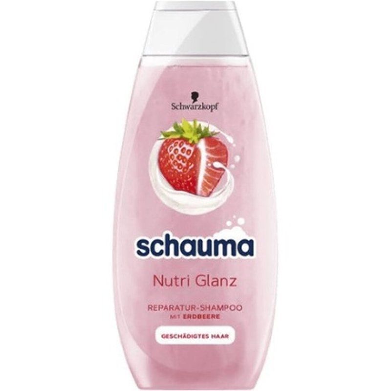 Schauma Nutri Shine Shampoo with Strawberry 400ml