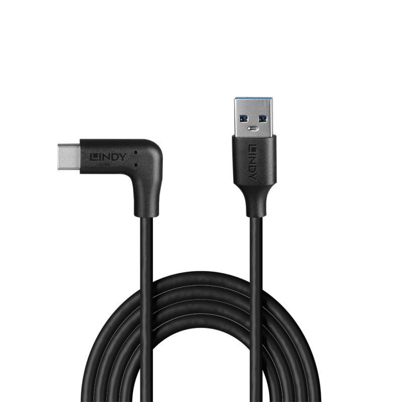 Lindy 32014 câble USB USB 3.2 Gen 2 (3.1 Gen 2) 1,5 m USB A USB C Noir