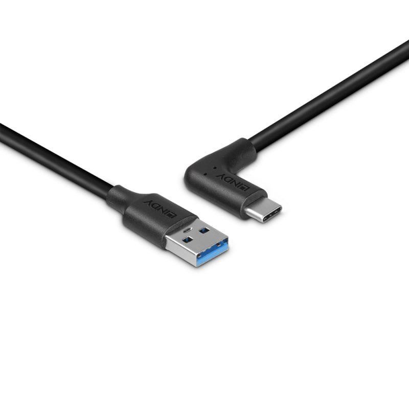 Lindy 32014 câble USB USB 3.2 Gen 2 (3.1 Gen 2) 1,5 m USB A USB C Noir