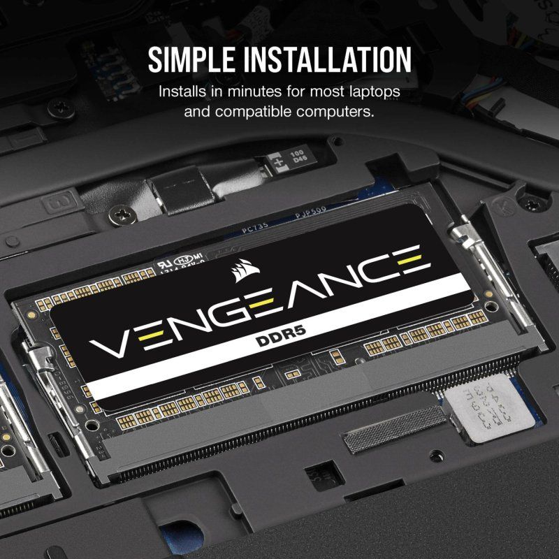 Corsair Vengeance CMSX24GX5M1A4800C40 memory module 24 GB 1 x 24 GB DDR5 4800 MHz