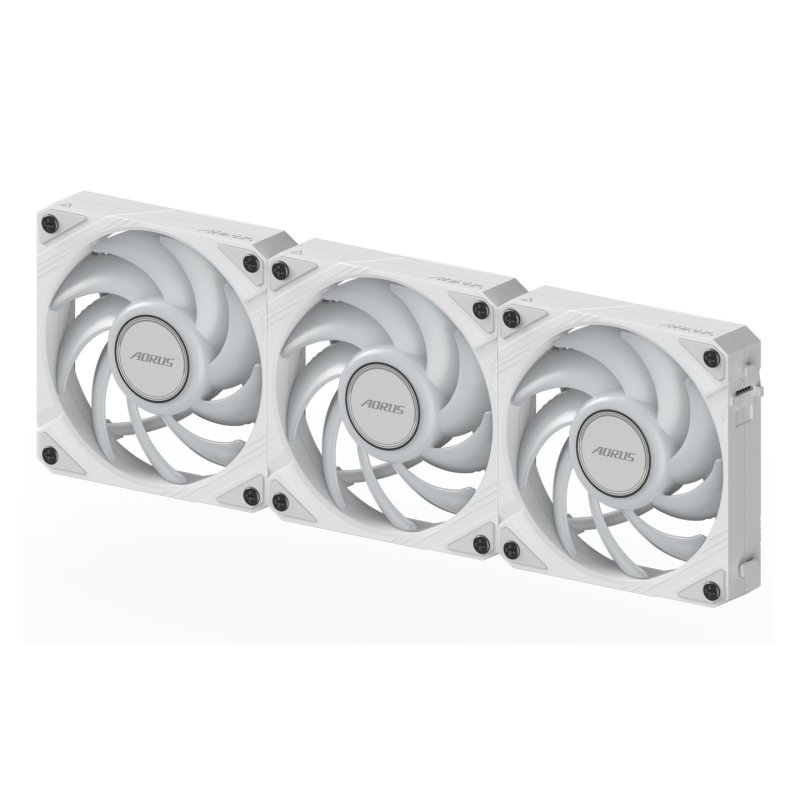 GIGABYTE AORUS EZ CHAIN FAN 120 ICE Processor All-in-one liquid cooler 12 cm White