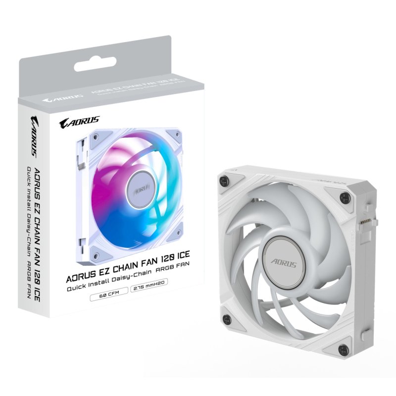 Case Acc GBT Fan AORUS EZ CHAIN FAN 120 ICE