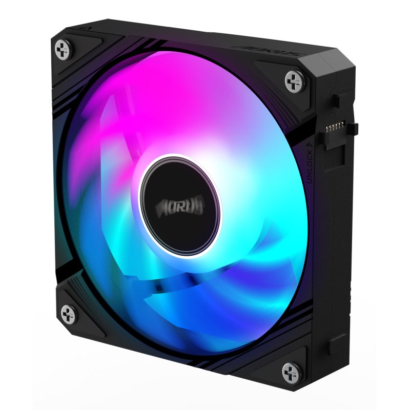 GIGABYTE AORUS EZ CHAIN FAN 120 Processor All-in-one liquid cooler 12 cm Black