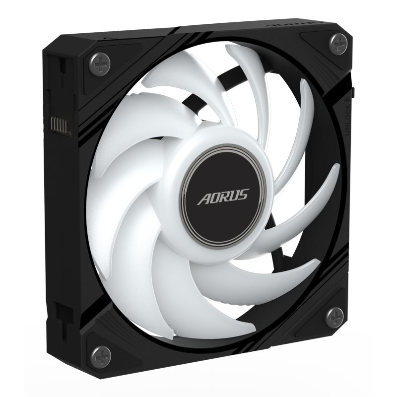 GIGABYTE AORUS EZ CHAIN FAN 120 Processor All-in-one liquid cooler 12 cm Black