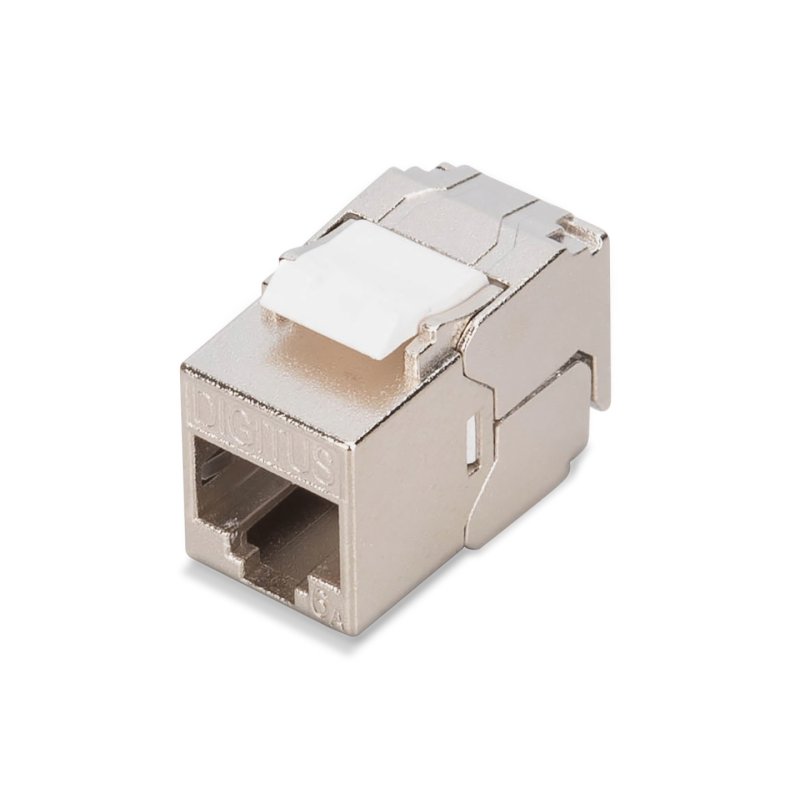 Digitus CAT 6A module keystone corps compact", blindé, connexion de montage sans outils