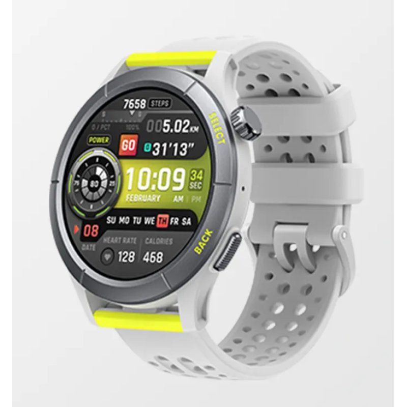 Amazfit Cheetah 3.53 cm (1.39") AMOLED 46.7 mm Digital 454 x 454 pixels Touchscreen Grey GPS (satellite)