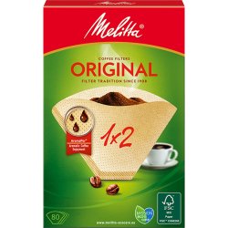 Melitta Two Cup Coffee Filter Papers 40 Count