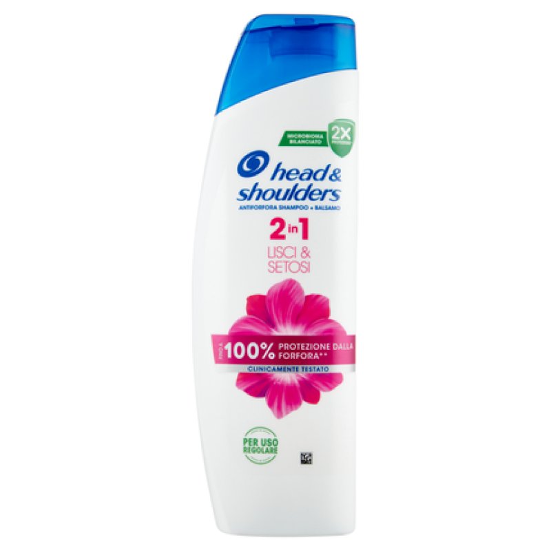 Head & Shoulders Anti-Dandruff Shampoo Conditioner 2-In-1 Smooth & Silky 250 Ml