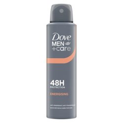 Dove Men Care Energizing Antiperspirant Spray 150 Ml