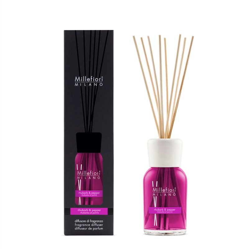Millefiori Milano Rhubarb & Pepper Reed Diffuser 500ml