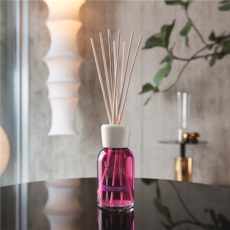 Millefiori Rhubarb & Pepper diffuseur aromatique Réservoir Rose