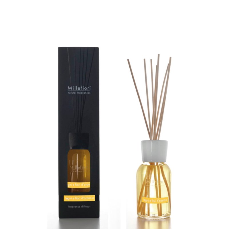 Millefiori Legni e Fiori d'Arancio huile essentielle 100 ml Fleur d'oranger, Bois Diffuseurs d'huiles essentielles