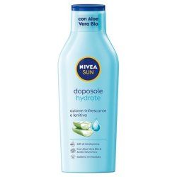 Nivea Sun After Sun Milk Hydrate with Aloe Vera Bio and Hyaluronic Acid 400ml