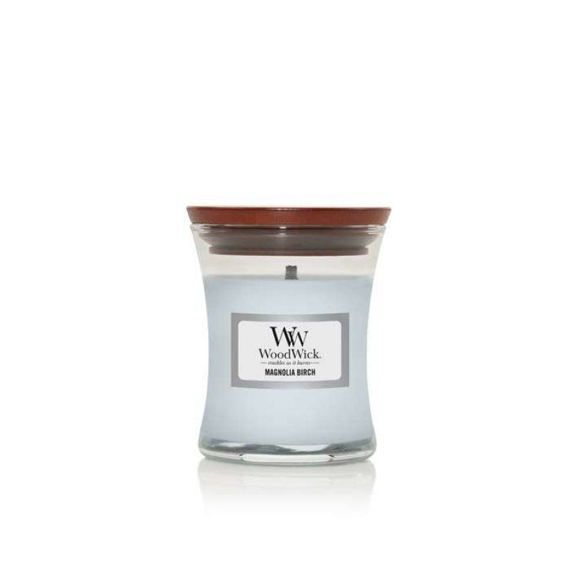 Scented Candle Woodwick Magnolia Birch Small 85g