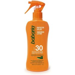 Babaria Aloe Vera Body Lotion SPF30 200ml - Black - Only UK