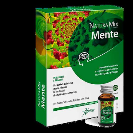 Natura Mix Advanced Mente Aboca 10 Vials 15g