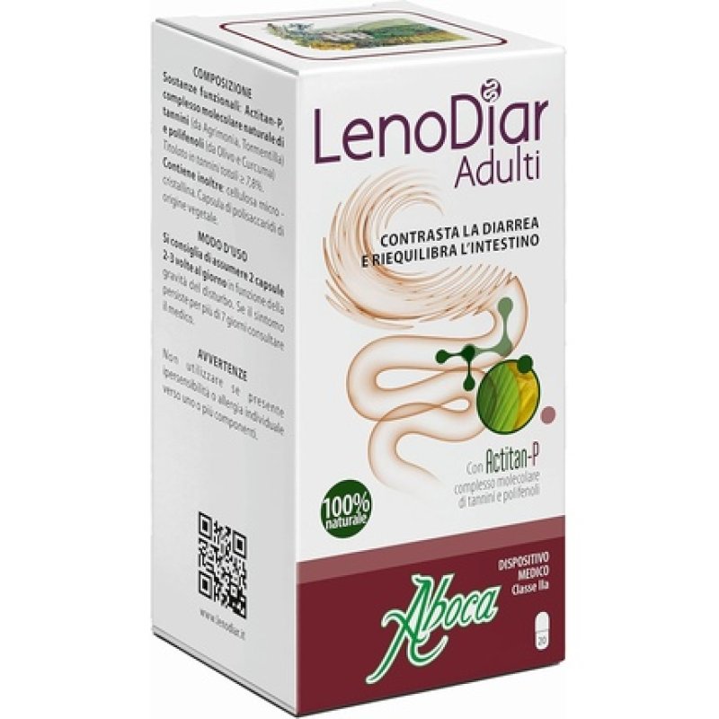 Lenodiar Adults 20 Capsules 500mg