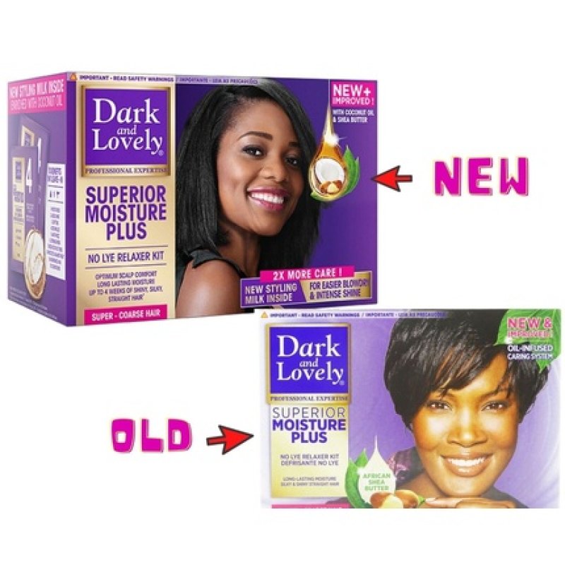 Dark & Lovely Moisture Plus Shea Butter Conditioning Relaxer Super Hair Straightening