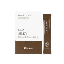 MIZON Peeling Scrubs with Snail Mucus, Baking Powder, and Ceramides Gentle Exfoliation and Nourishment 40 Pouches 7oz