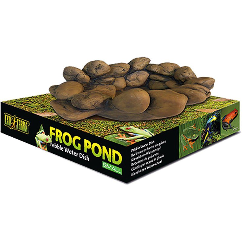 Exoterra - Water Bowl Frog Pond - Small - 15x12.5x5.5 cm