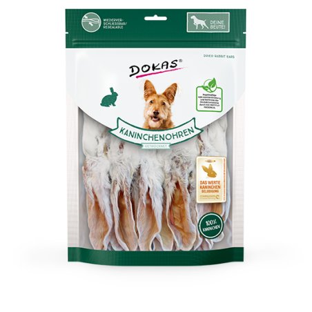 Dokas 202735 friandise pour chiens et chats Chien Friandises Lapin 180 g