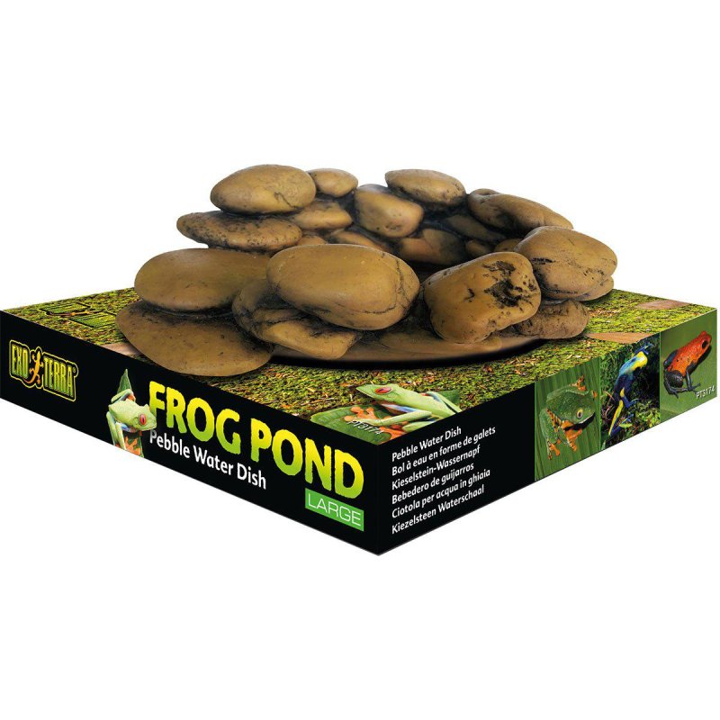 Exoterra - Frog Pond Water Bowl - Large - 17x13.5x6 cm