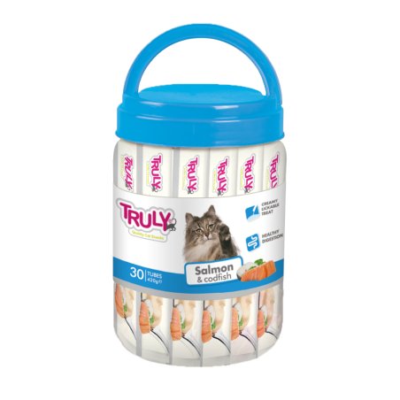 Truly - Creamy Lickable Salmon and Codfish - 420g