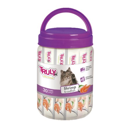 Truly - Creamy Lickable Shrimp and Codfish - 420g