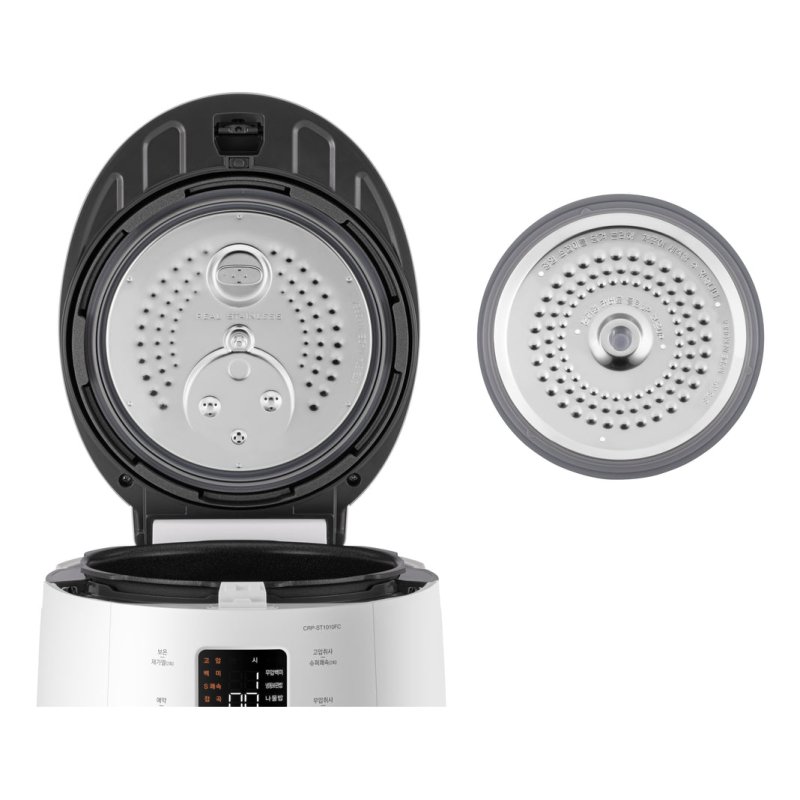 Cuckoo CRP-ST0609F cuiseur à riz 1,08 L 880 W Champagne, Blanc
