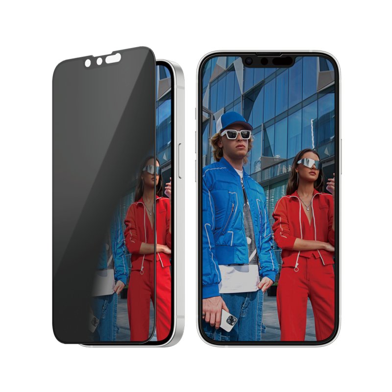 PanzerGlass Privacy Screen Protector iPhone 16e | 14 | 13 | 13 Pro | Ultra-Wide Fit w. Aligner